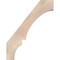Ekena Millwork 5 1/2"W x 30"D x 38"H Balboa Smooth Knee Brace, Douglas Fir BRC06X30X38BOA00SDF - alternate 2